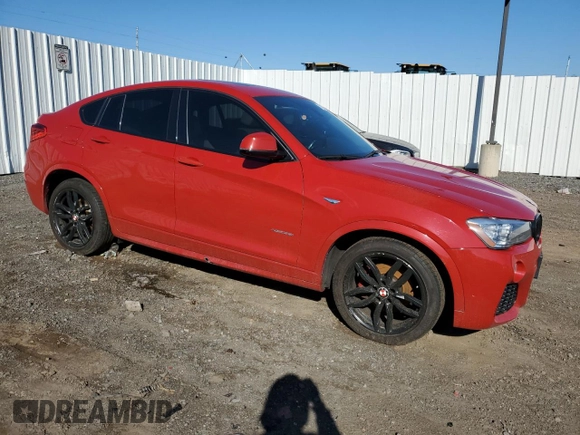 2015 BMW X4 xDrive35i with VIN 5UXXW5C58F0E87038, listed as a Copart auction lot 71291533 with 0 mi miles. Bid and sale history available at carsss.com. Image 4.