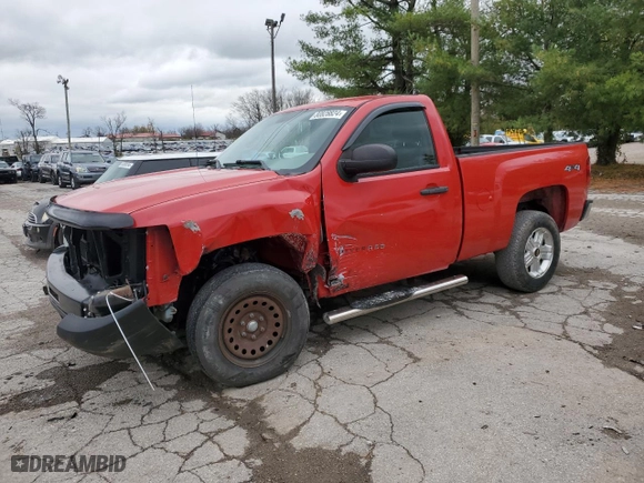 2011 Chevrolet Silverado 1500 Work Truck with VIN 1GCNKPE08BZ320778, listed as a Copart auction lot 80828824 with 93,483 mi miles and Salvage Title. Bid and sale history available at carsss.com. Image 1.