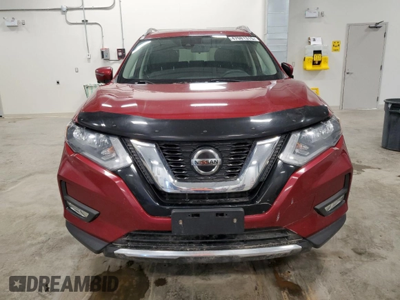 2019 Nissan Rogue SL with VIN 5N1AT2MV2KC710575, listed as a Copart auction lot 47081315 with 126,924 mi miles and Salvage Title. Bid and sale history available at carsss.com. Image 5.