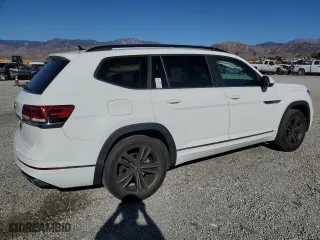 2021 Volkswagen Atlas 3.6L V6 SE w/Technology R-Line with VIN 1V2MR2CA2MC531663, listed as a Copart auction lot 88177915 with 43,659 mi miles and Salvage Title. Bid and sale history available at carsss.com. Image 3.