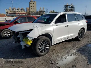 2025 Lexus TX 350 z VIN 5TDAAAB63SS021692, wystawiony jako Copart lot #55786175 z przebiegiem 1 847 mil mil oraz Szkoda całkowita • Salvage title. Historia ofert i sprzedaży dostępna na DreamBid. Obrazek 1.