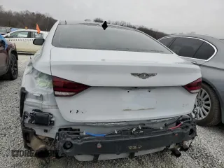 2019 Genesis G80 3.3T Sport with VIN KMHGN4JB4KU299586, listed as a Copart auction lot 85801754 with 50,162 mi miles and Salvage Title. Bid and sale history available at carsss.com. Image 6.