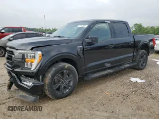 2023 Ford F-150 XL with VIN 1FTEW1C59PFC27499, listed as a Copart auction lot 54453255 with 58,554 mi miles and Salvage title. Bid and sale history available at DreamBid. Image 1.