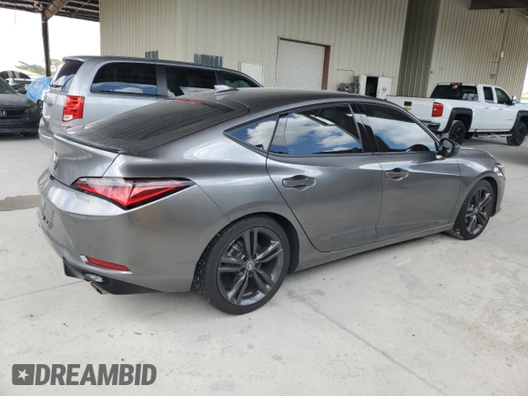 2024 Acura Integra w/A-Spec Package z VIN 19UDE4H3XRA022167, wystawiony jako Copart lot #51635605 z przebiegiem 6 350 mil mil oraz Szkoda całkowita • Salvage title. Historia ofert i sprzedaży dostępna na DreamBid. Obrazek 3.