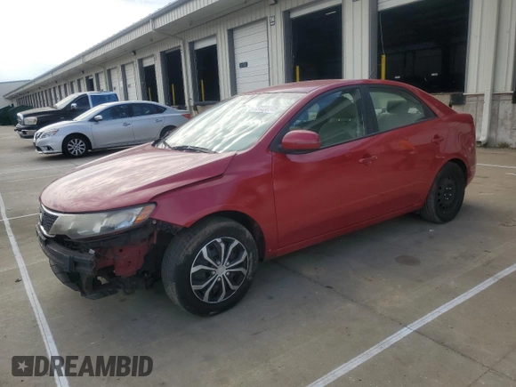 2013 Kia Forte EX with VIN KNAFU4A24D5702348, listed as a Copart auction lot 51238945 with 177,558 mi miles and Salvage Title. Bid and sale history available at carsss.com. Image 1.