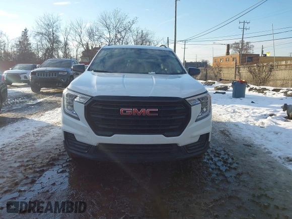 2023 GMC Terrain SLE with VIN 3GKALTEG3PL133095, listed as a IAAI auction lot 41354284 with 36,584 mi miles. Bid and sale history available at carsss.com. Image 13.