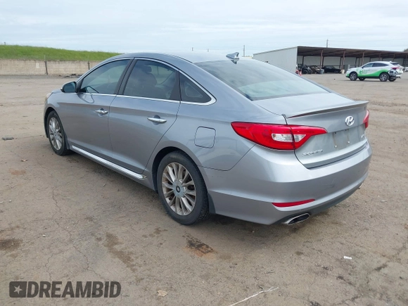 2015 Hyundai Sonata Limited with VIN 5NPE34AF3FH200664, listed as a IAAI auction lot 41870793 with 133,032 mi miles and . Bid and sale history available at DreamBid. Image 3.