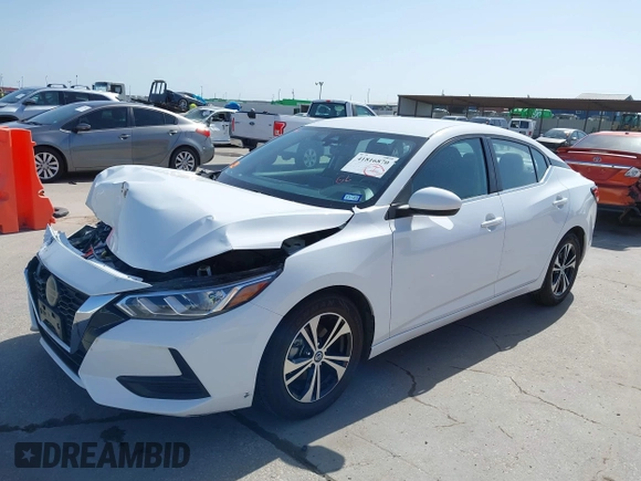 2023 Nissan Sentra SV with VIN 3N1AB8CVXPY241877, listed as a IAAI auction lot 41816870 with 32,024 mi miles and . Bid and sale history available at DreamBid. Image 2.