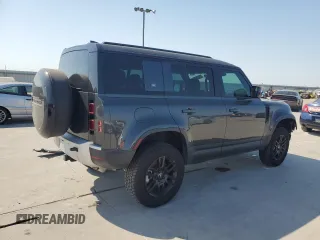 2024 Land Rover Defender S with VIN SALEJ7EUXR2295285, listed as a Copart auction lot 75240624 with 12,668 mi miles and Salvage title. Bid and sale history available at DreamBid. Image 3.