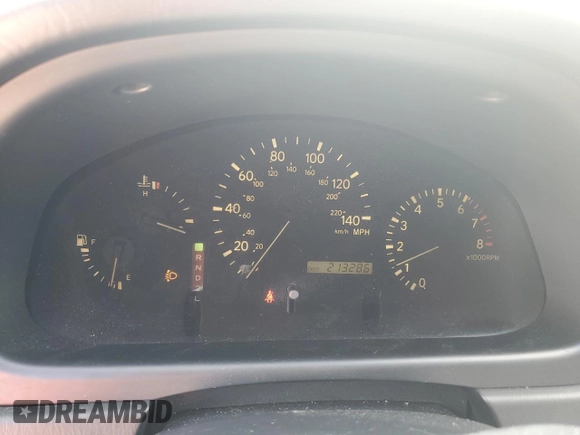 2001 Lexus RX 300 with VIN JTJHF10U910208161, listed as a Copart auction lot 53877765 with 213,286 mi miles and Salvage Title. Bid and sale history available at carsss.com. Image 9.