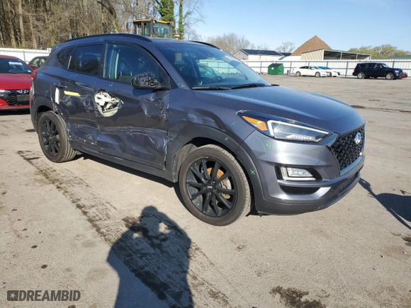 2019 Hyundai Tucson SEL with VIN KM8J3CAL1KU018987, listed as a Copart auction lot 53253645 with 108,527 mi miles and Salvage Title. Bid and sale history available at carsss.com. Image 4.