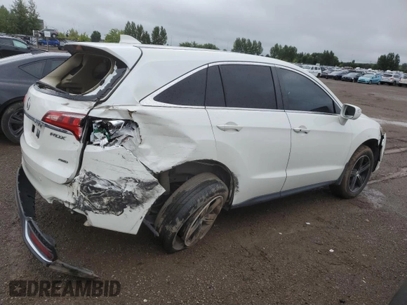 2018 Acura RDX Advance with VIN 5J8TB4H76JL806443, listed as a Copart auction lot 66811894 with 109,303 mi miles and Salvage title. Bid and sale history available at DreamBid. Image 3.
