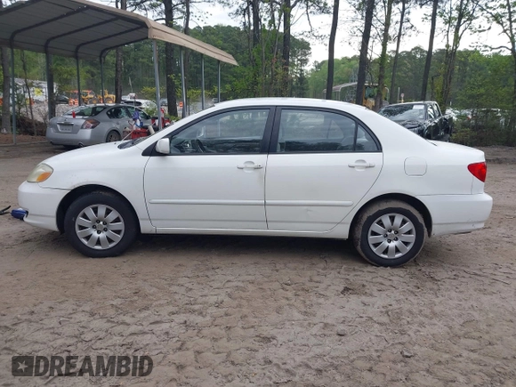 2003 Toyota Corolla CE with VIN JTDBR32EX30046514, listed as a IAAI auction lot 42013470 with 209,504 mi miles and . Bid and sale history available at DreamBid. Image 14.