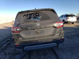 2025 Honda Pilot Elite with VIN 5FNYG1H8XSB029413, listed as a Copart auction lot 83016924 with Not Provided miles and Salvage Title. Bid and sale history available at DreamBid. Image 6.