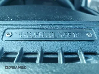 2016 Jeep Wrangler Unlimited 75th Anniversary with VIN 1C4BJWEG3GL265518, listed as a Copart auction lot 48952605 with 77,783 mi miles and Salvage title. Bid and sale history available at DreamBid. Image 14.