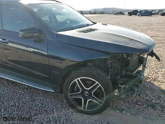 2018 Mercedes-Benz GLE with VIN 4JGDA5JB8JB150127, listed as a Copart auction lot 43860045 with 63,235 mi miles and Salvage Title. Bid and sale history available at carsss.com. Image 12.