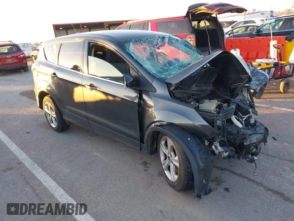 2016 Ford Escape SE with VIN 1FMCU9GX5GUB76100, listed as a IAAI auction lot 41079009 with 1 mi miles. Bid and sale history available at carsss.com. Image 1.