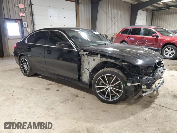 2020 BMW 3 Series 330i xDrive with VIN 3MW5R7J03L8B08865, listed as a Copart auction lot 47224565 with 112,981 mi miles and Salvage Title. Bid and sale history available at carsss.com. Image 4.