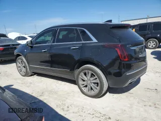 2023 Cadillac XT5 FWD Premium Luxury with VIN 1GYKNCRS5PZ109358, listed as a Copart auction lot 45201135 with 28,222 mi miles and Salvage Title. Bid and sale history available at carsss.com. Image 2.