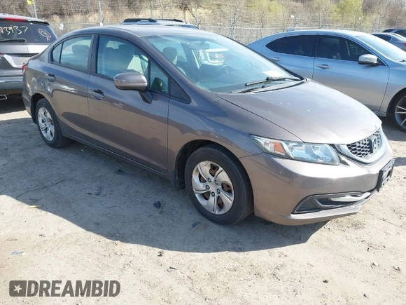 2014 Honda Civic LX z VIN 2HGFB2F53EH526307, wystawiony jako IAAI lot #42040139 z przebiegiem 75 780 mil mil oraz . Historia ofert i sprzedaży dostępna na DreamBid. Obrazek 1.