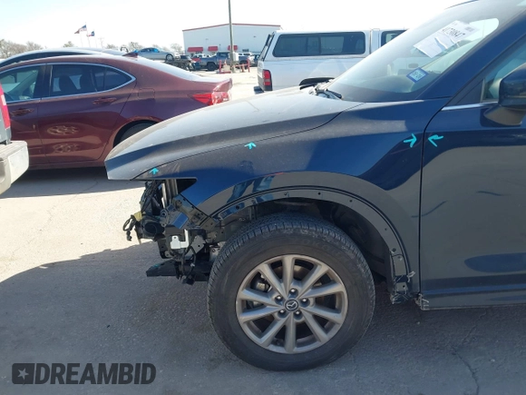 2024 Mazda CX-5 2.5 S Preferred Package with VIN JM3KFBCL6R0469915, listed as a IAAI auction lot 41730847 with 12,153 mi miles. Bid and sale history available at carsss.com. Image 18.