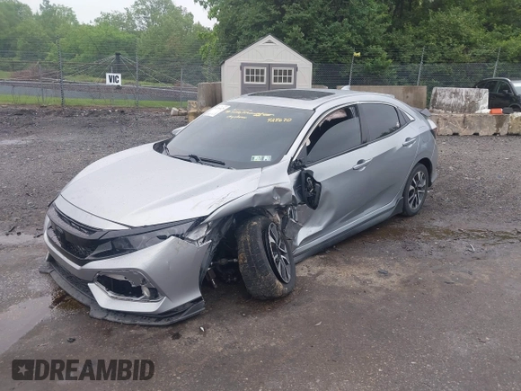 2018 Honda Civic EX with VIN SHHFK7H54JU428670, listed as a IAAI auction lot 42264429 with 74,759 mi miles and . Bid and sale history available at DreamBid. Image 6.