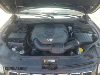 2015 Jeep Grand Cherokee Overland with VIN 1C4RJFCG0FC629863, listed as a Copart auction lot 63098475 with 92,426 mi miles and Salvage title. Bid and sale history available at DreamBid. Image 12.