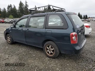 2006 Mazda MPV LX with VIN JM3LW28A860568260, listed as a Copart auction lot 76182084 with 124,092 mi miles and Clean Title. Bid and sale history available at carsss.com. Image 2.