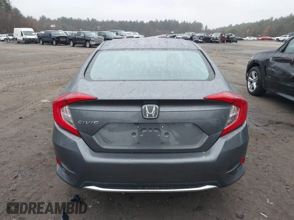 2020 Honda Civic Sedan LX with VIN 2HGFC2F63LH574540, listed as a IAAI auction lot 40927929 with 91,138 mi miles. Bid and sale history available at carsss.com. Image 17.
