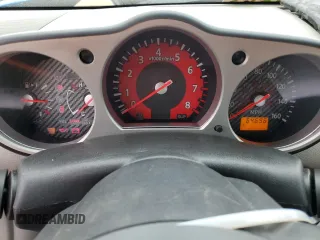 2005 Nissan 350Z with VIN JN1AZ34D25M607805, listed as a Copart auction lot 72138724 with 64,696 mi miles and Salvage Title. Bid and sale history available at carsss.com. Image 9.
