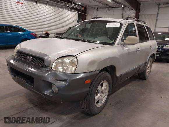 2004 Hyundai Santa Fe GLS with VIN KM8SC73D44U757341, listed as a IAAI auction lot 42254675 with 237,770 mi miles and . Bid and sale history available at DreamBid. Image 2.
