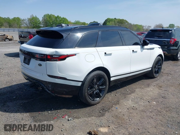 2020 Land Rover Range Rover Velar R-Dynamic S z VIN SALYK2EX4LA272072, wystawiony jako IAAI lot #41910957 z przebiegiem 63 823 mil mil oraz . Historia ofert i sprzedaży dostępna na DreamBid. Obrazek 4.