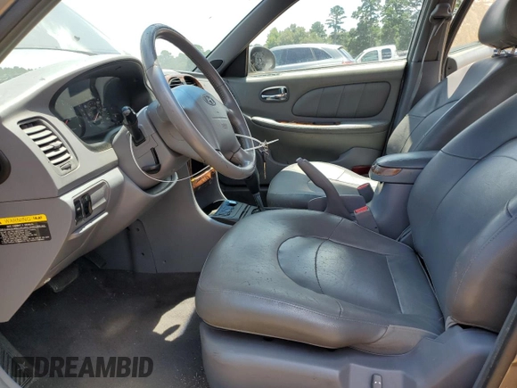 2001 Hyundai Sonata GLS with VIN KMHWF35V61A477442, listed as a Copart auction lot 64907884 with 160,326 mi miles and Salvage Title. Bid and sale history available at carsss.com. Image 7.