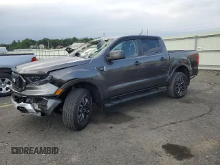 2019 Ford Ranger XL with VIN 1FTER4FH5KLA21640, listed as a Copart auction lot 62613985 with 27,964 mi miles and Salvage title. Bid and sale history available at DreamBid. Image 1.