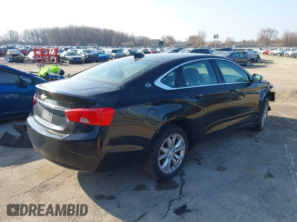 2017 Chevrolet Impala LT with VIN 1G1105S34HU189788, listed as a IAAI auction lot 42012393 with 137,580 mi miles and . Bid and sale history available at DreamBid. Image 4.