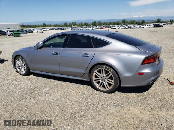 2016 Audi A7 3.0 Premium Plus with VIN WAUWGAFC5GN011292, listed as a Copart auction lot 53517734 with Not Provided miles and Salvage Title. Bid and sale history available at carsss.com. Image 2.