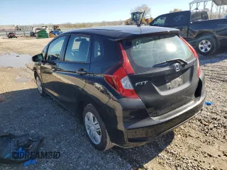 2019 Honda Fit LX with VIN 3HGGK5G43KM706735, listed as a Copart auction lot 79796484 with 130,007 mi miles and Salvage Title. Bid and sale history available at DreamBid. Image 2.