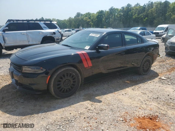 2016 Dodge Charger Police with VIN 2C3CDXKT9GH156033, listed as a Copart auction lot 52313085 with 157,164 mi miles and Clean Title. Bid and sale history available at carsss.com. Image 1.