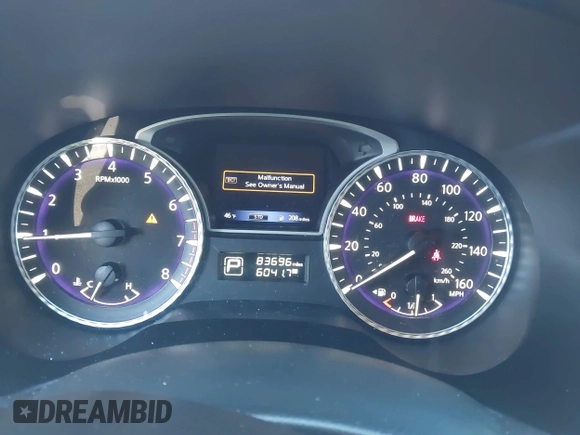 2017 Infiniti QX60 with VIN 5N1DL0MN2HC519510, listed as a IAAI auction lot 41705079 with 83,696 mi miles and . Bid and sale history available at DreamBid. Image 7.