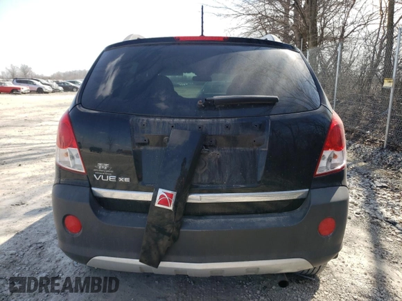 2008 Saturn VUE XE with VIN 3GSCL33P48S732042, listed as a Copart auction lot 49341195 with 151,376 mi miles and Salvage Title. Bid and sale history available at carsss.com. Image 6.