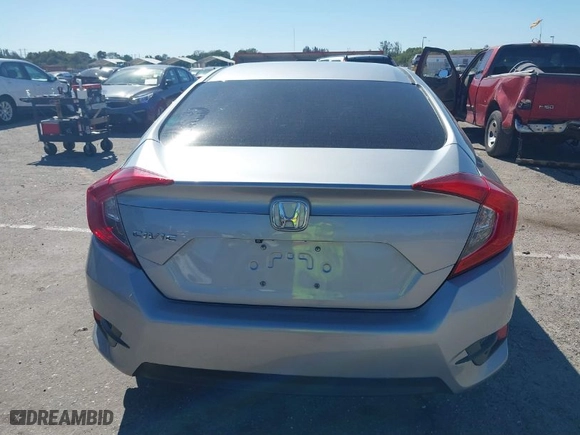 2017 Honda Civic Sedan LX with VIN 19XFC2F52HE038428, listed as a IAAI auction lot 41781577 with 72,730 mi miles. Bid and sale history available at carsss.com. Image 16.