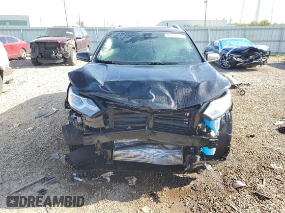 2021 Chevrolet Equinox LT with VIN 2GNAXUEV1M6111978, listed as a Copart auction lot 56054565 with 74,436 mi miles and Salvage title. Bid and sale history available at DreamBid. Image 5.