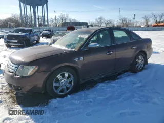 2009 Ford Taurus Limited with VIN 1FAHP25WX9G101242, listed as a Copart auction lot 44817395 with 0 mi miles and Salvage Title. Bid and sale history available at carsss.com. Image 1.