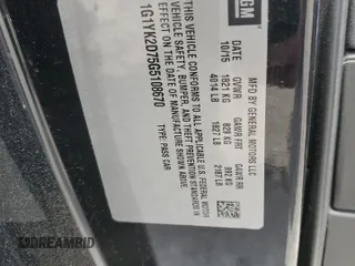2016 Chevrolet Corvette Z51 2LT z VIN 1G1YK2D75G5108670, wystawiony jako Copart lot #66790664 z przebiegiem 95 642 mil mil oraz Szkoda całkowita • Salvage title. Historia ofert i sprzedaży dostępna na DreamBid. Obrazek 13.