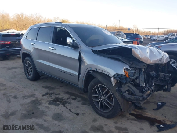 2017 Jeep Grand Cherokee Limited with VIN 1C4RJFBG6HC924504, listed as a IAAI auction lot 41584081 with 111,999 mi miles. Bid and sale history available at carsss.com. Image 1.