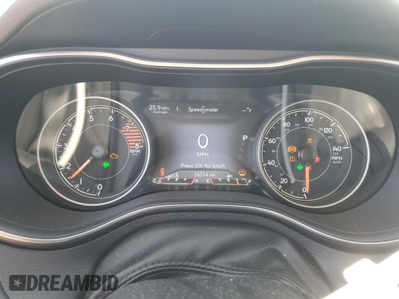 2020 Jeep Cherokee Limited with VIN 1C4PJMDXXLD643317, listed as a Copart auction lot 59341115 with 58,514 mi miles and Salvage title. Bid and sale history available at DreamBid. Image 9.