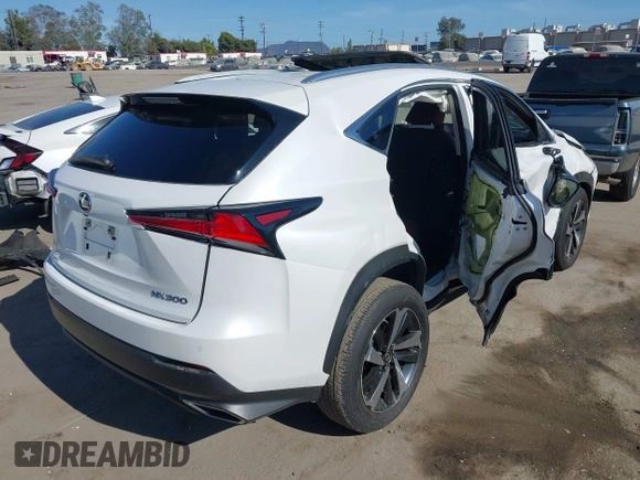 2021 Lexus NX 300 z VIN JTJGARBZ8M5028503, wystawiony jako IAAI lot #42702423 z przebiegiem 37 126 mil mil oraz . Historia ofert i sprzedaży dostępna na DreamBid. Obrazek 4.