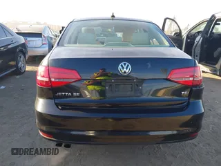 2015 Volkswagen Jetta Sedan 1.8T SE with VIN 3VWD17AJ3FM407697, listed as a IAAI auction lot 40659086 with 107,834 mi miles. Bid and sale history available at carsss.com. Image 16.