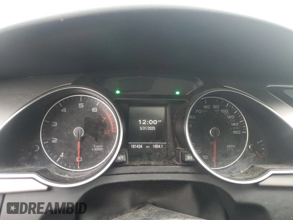 2013 Audi A5 Premium Plus z VIN WAULFAFR8DA043389, wystawiony jako Copart lot #58478475 z przebiegiem 181 434 mil mil oraz Czysty tytuł • Clean title. Historia ofert i sprzedaży dostępna na DreamBid. Obrazek 9.