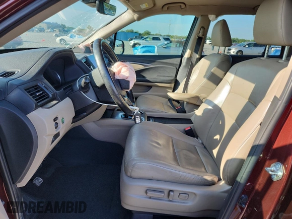 2020 Honda Pilot EX-L with VIN 5FNYF6H53LB042012, listed as a Copart auction lot 59484525 with 96,060 mi miles and Non repairable. Bid and sale history available at DreamBid. Image 7.